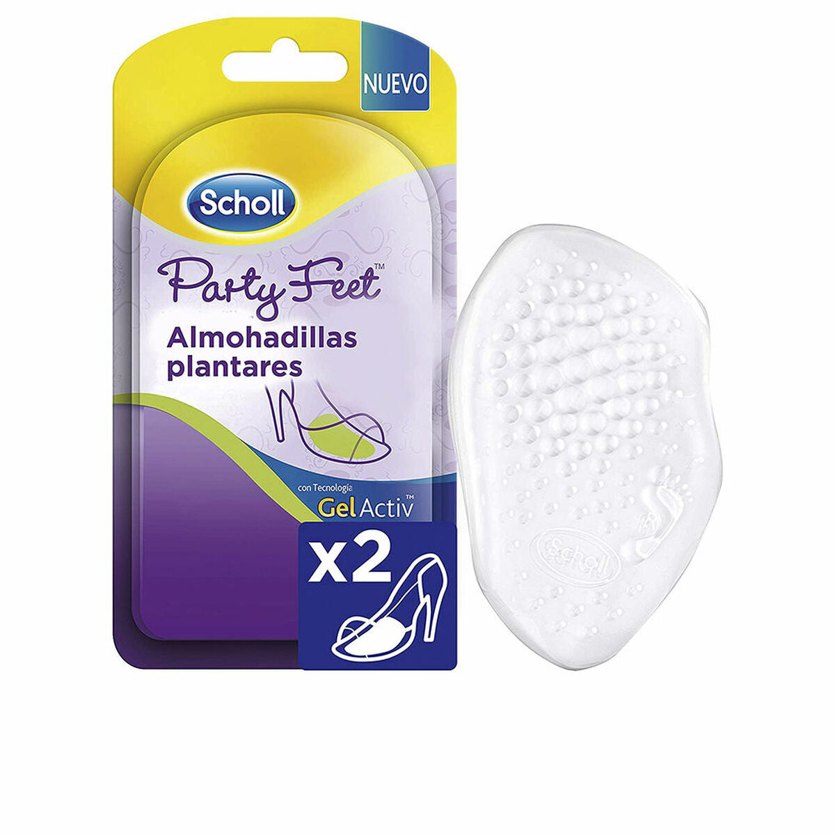 Stencils Scholl Party Feet 2 Units Scholl