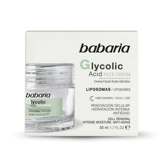 Regenerative Cream Babaria Glycolic Acid Glycolic acid 50 ml Babaria