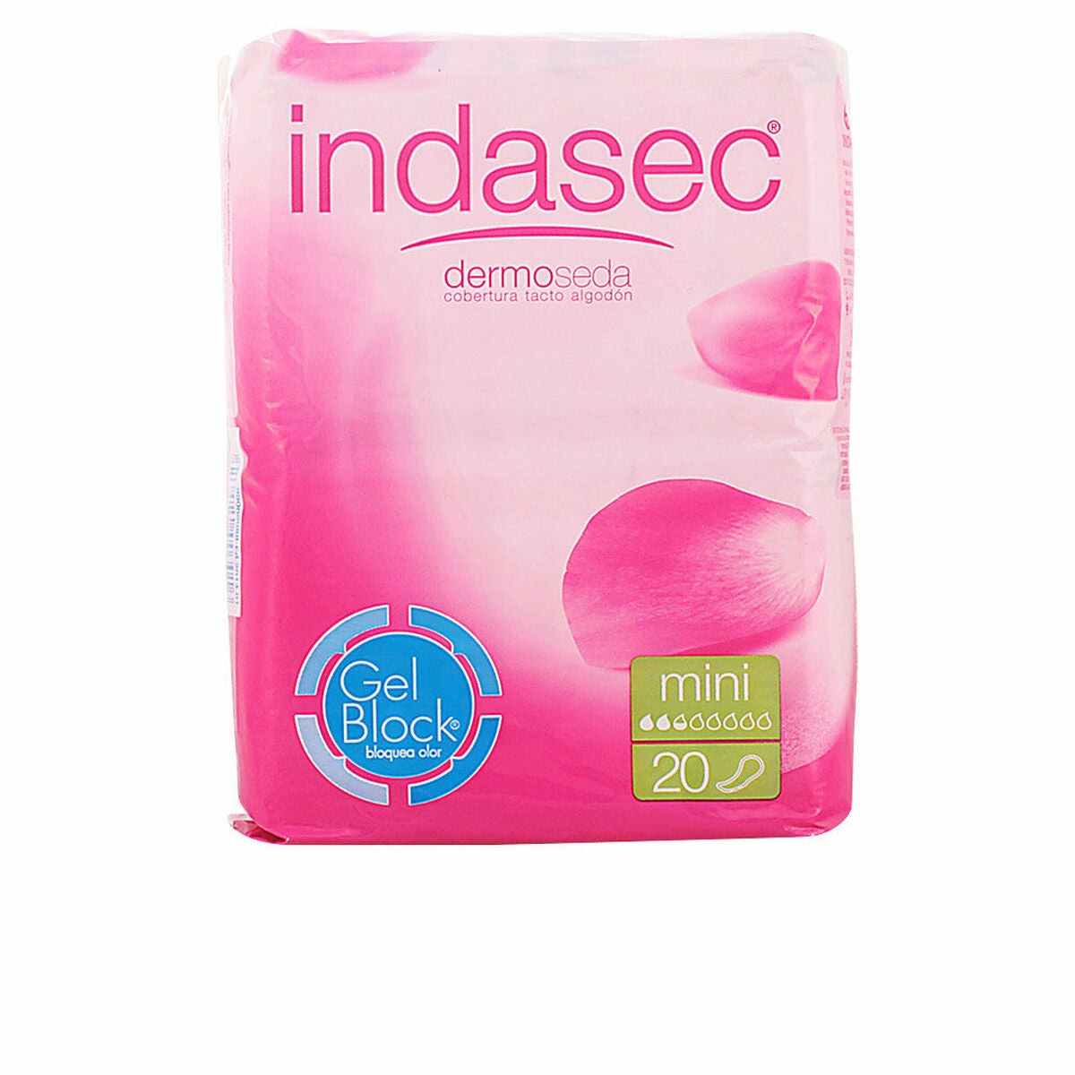 Incontinence Sanitary Pad Dermoseda Mini Indasec (20 uds) Indasec