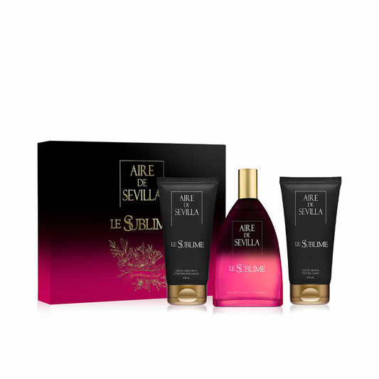 Women's Perfume Set Aire Sevilla Le Sublime EDT 3 Pieces Aire Sevilla