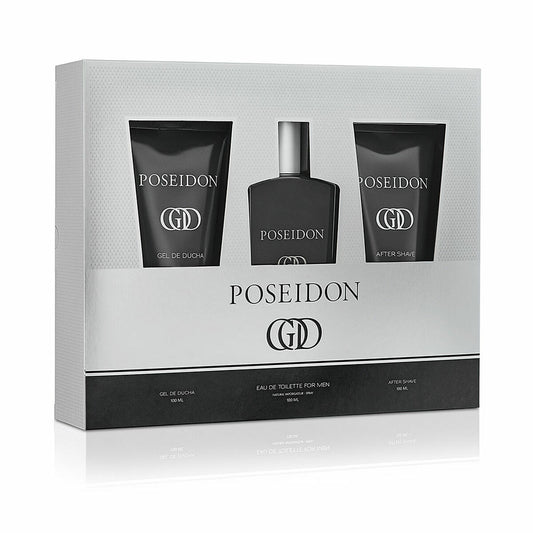 Men's Perfume Set Poseidon POSEIDON GOD EDT 3 Pieces Poseidon