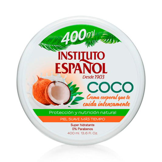 Body Cream Coco Instituto Español (400 ml) Instituto Español