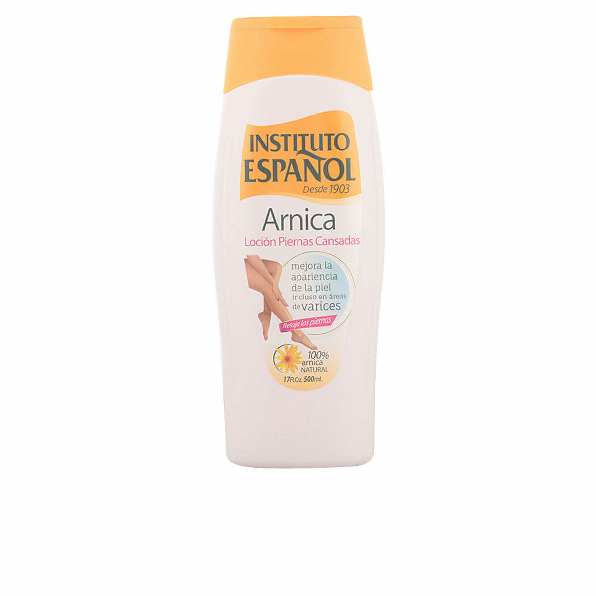 Body Cream Instituto Español Arnica Tired legs 500 ml (500 ml) Instituto Español