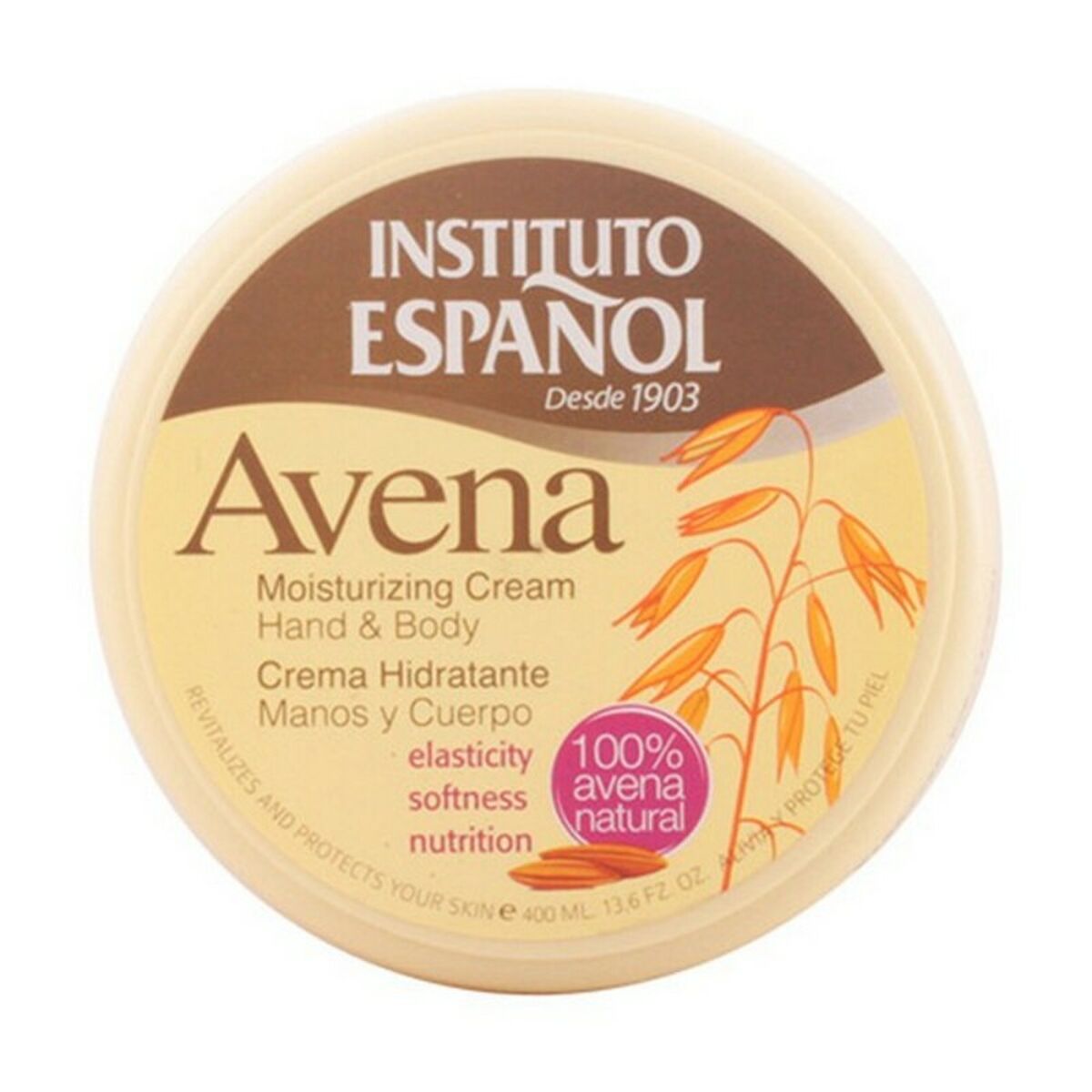 Moisturising Body Cream Avena Instituto Español (400 ml) Instituto Español