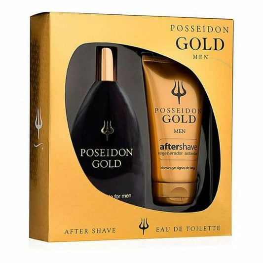 Men's Perfume Set Gold Poseidon (2 pcs) 2 Pieces Poseidon