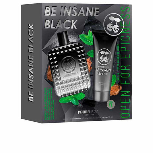 Women's Perfume Set Pacha Ibiza Be Insane Black 2 Pieces Pacha