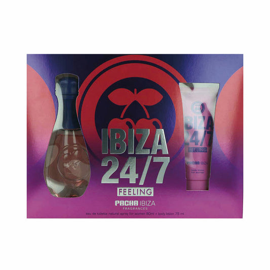 Women's Perfume Set Pacha Ibiza Feeling 2 Pieces Pacha