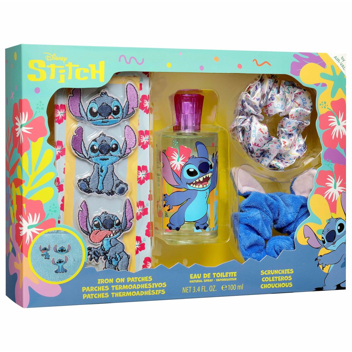 Children's Perfume Air-Val STITCH EDT 100 ml 3 Pieces