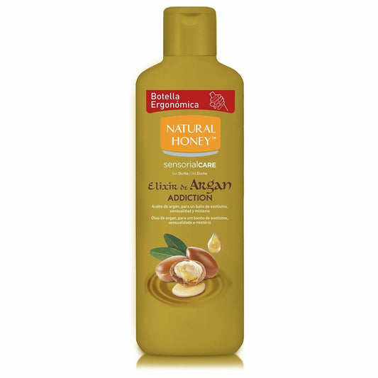 Shower Gel with Argan Oil Natural Honey (600 ml) Natural Honey