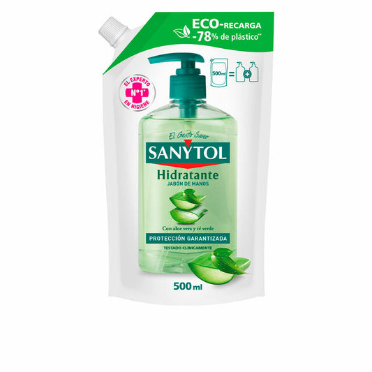 Hand Soap Sanytol Replacement Aloe Vera 500 ml Sanytol