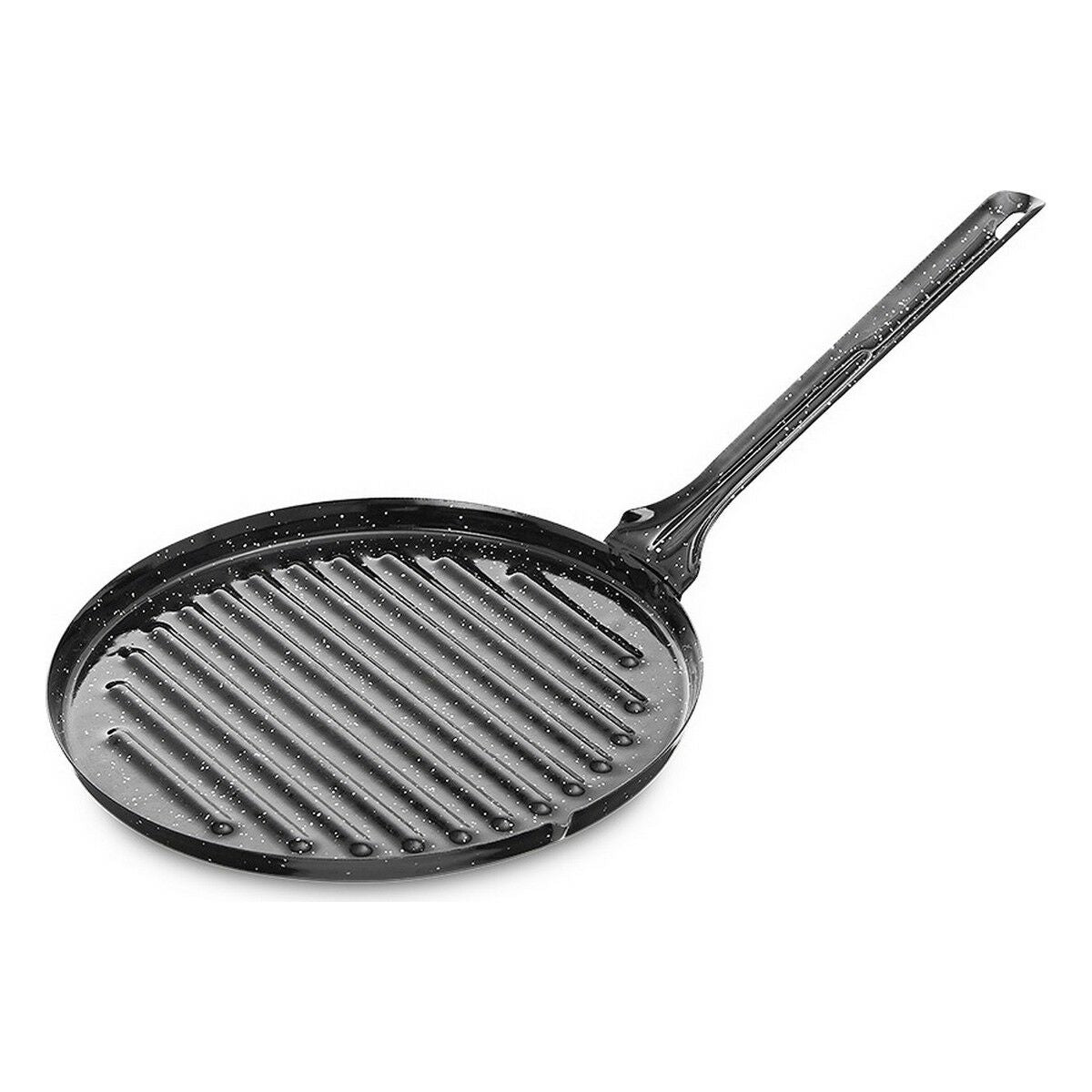 Barbecue Vaello Circular Black Enamelled Steel (Ø 24 cm)