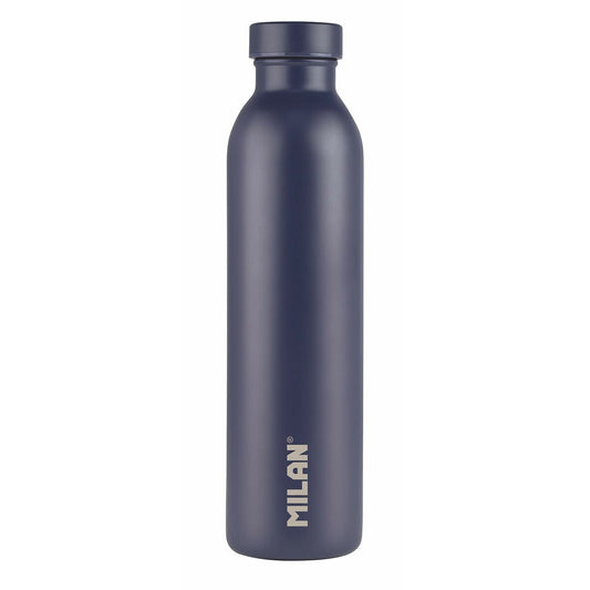 Stainless Steel Flask Milan Navy Blue 591 ml