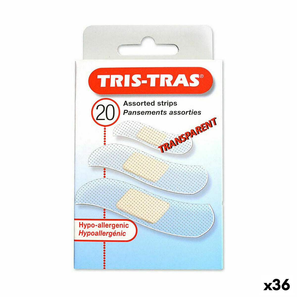 Plasters Transparent 36 Units