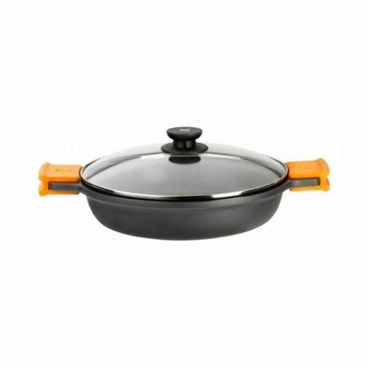 Casserole BRA Braisogona_A270536 (36 cm) Black Metal Aluminium Toughened aluminium Cast aluminium Ø 36 cm