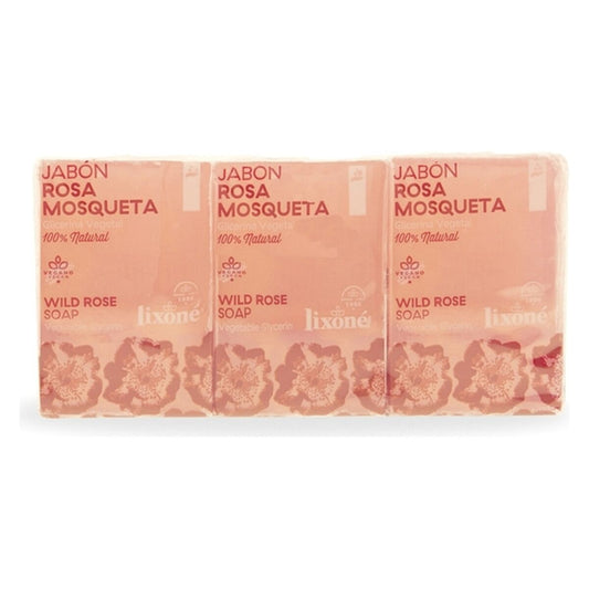 Soap Cake Rosa Mosqueta Lixoné (3 x 125 g) Lixoné