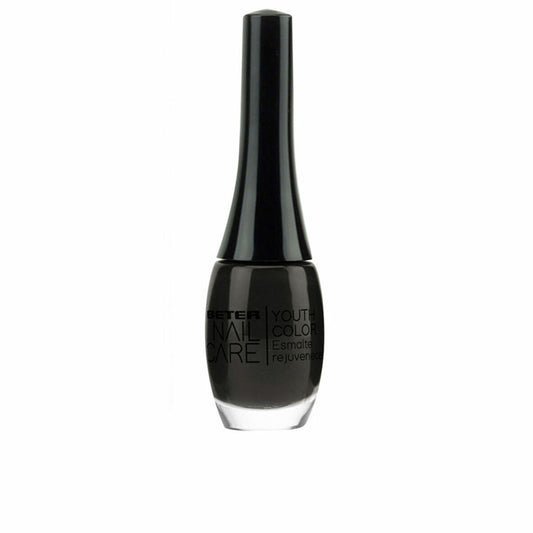 Nail polish Beter Nail Care Youth Color Nº 037 Midnight Black 11 ml Beter