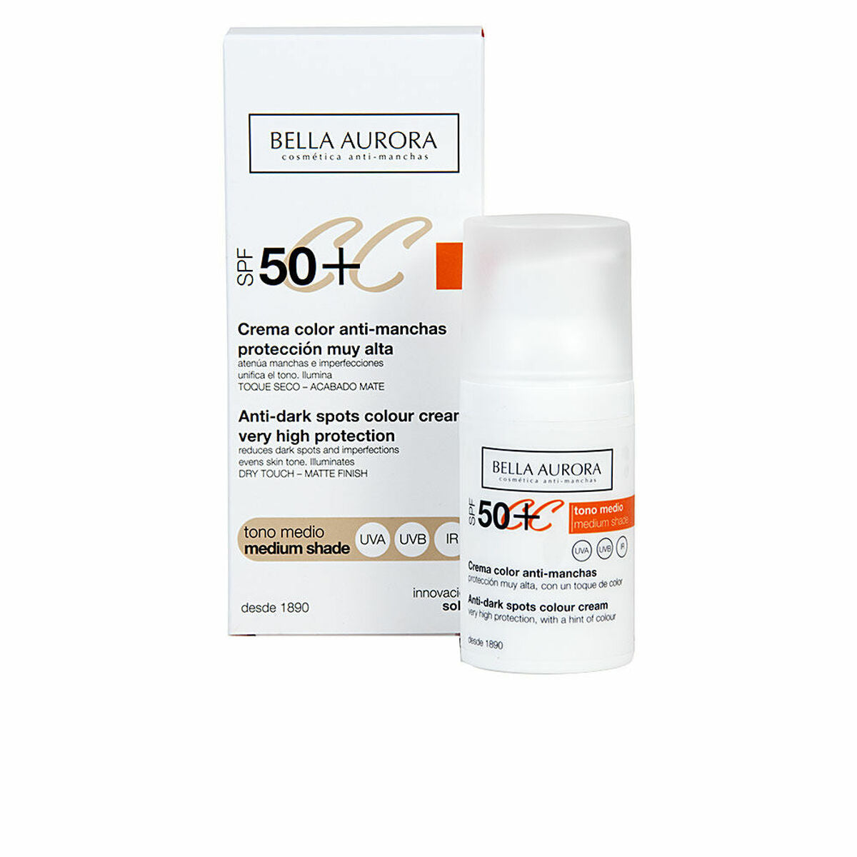 Anti-Brown Spot Cream Bella Aurora 2526112 Medium Tone 30 ml Bella Aurora