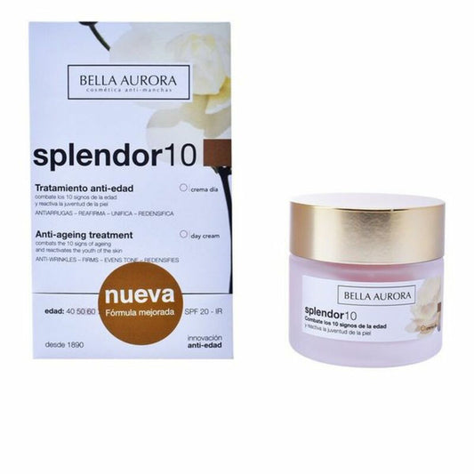 Anti-Ageing Cream Splendor 10 Bella Aurora Splendor Spf 20 (50 ml) 50 ml Bella Aurora