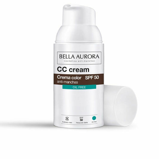 CC Cream Bella Aurora Spf 50 Without oil (30 ml) Bella Aurora