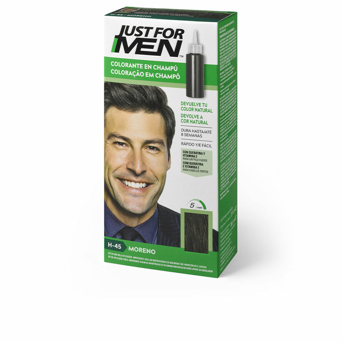 Shampoo Dye Just For Men Colorante Brunette 30 ml Just For Men