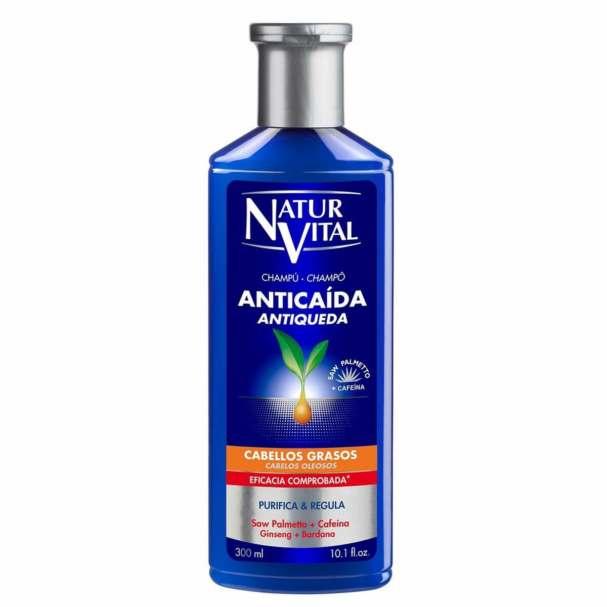 Anti-Hair Loss Shampoo Naturvital (300 ml) Naturvital