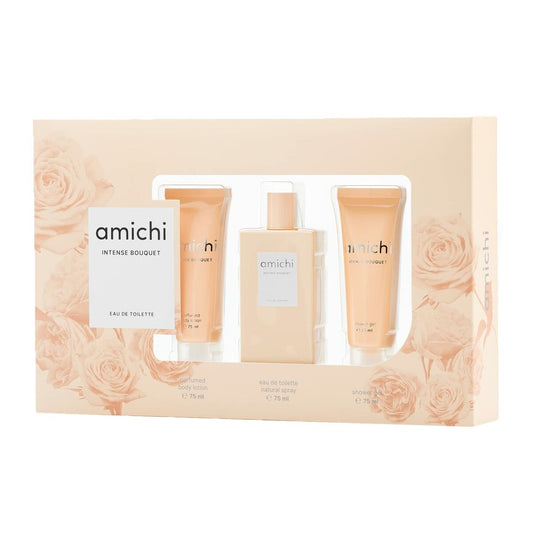 Women's Perfume Set Amichi Intense Bouquet 3 Pieces Amichi