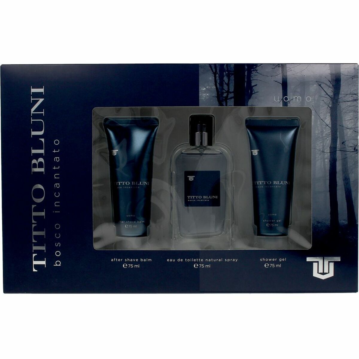 Men's Perfume Set Titto Bluni Bosco Incantato 3 Pieces Titto Bluni