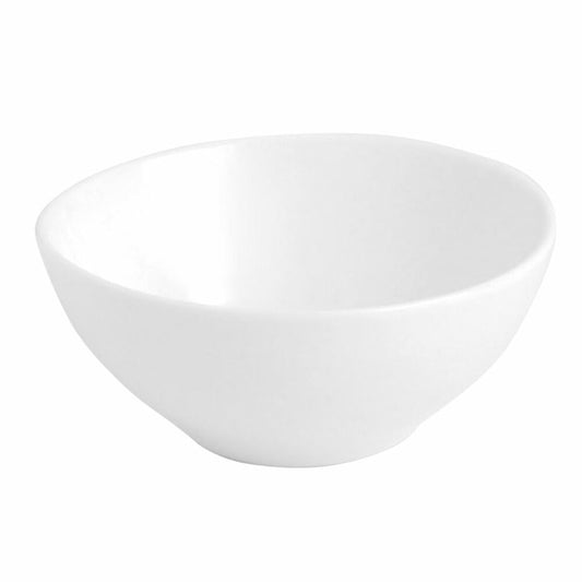 Snack tray Quid Chef White Ceramic (12 Units) (Pack 12x)