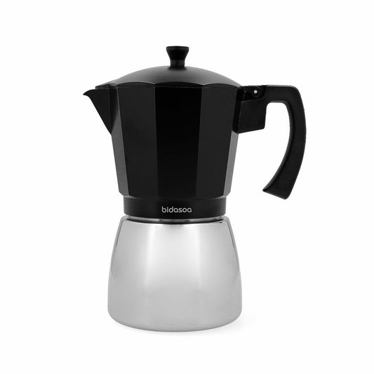 Italian Coffee Pot Bidasoa Tribeca Metal Steel 12 Cups Bidasoa