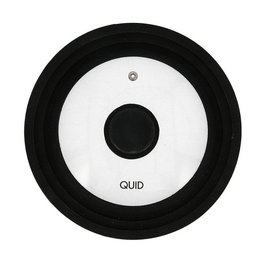 Cover Quid Ebano Black Glass Ø 22 cm (Ø 22 cm)