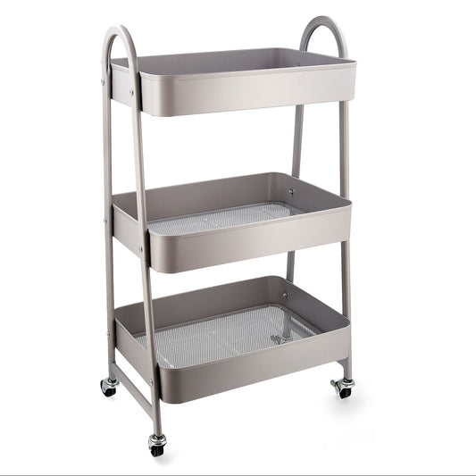 Vegetable trolley Quid Casio Grey Metal 45 x 30,6 x 77,5 cm