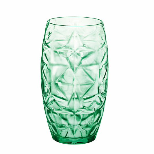 Glass Multicolour Plastic 470 ml 6 Units