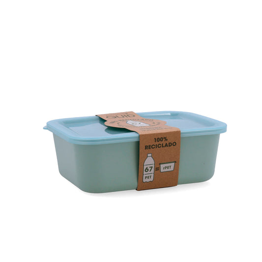 Rectangular Lunchbox with Lid Quid Inspira Green Plastic 1,34 L Quid