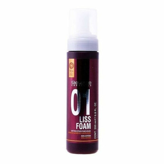 Hair Straightening Cream Liss Foam Salerm 973-38775 (200 ml) 200 ml Salerm