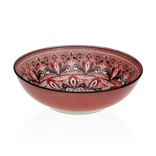 Salad Bowl Versa Red Ceramic Porcelain 22,5 x 9 x 22,5 cm