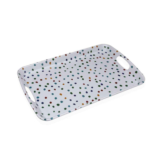 Snack tray Versa Dotty Melamin 27,4 x 2,3 x 42 cm