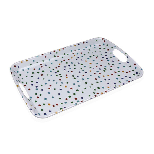 Snack tray Versa Dotty Melamin 31 x 3 x 46,2 cm