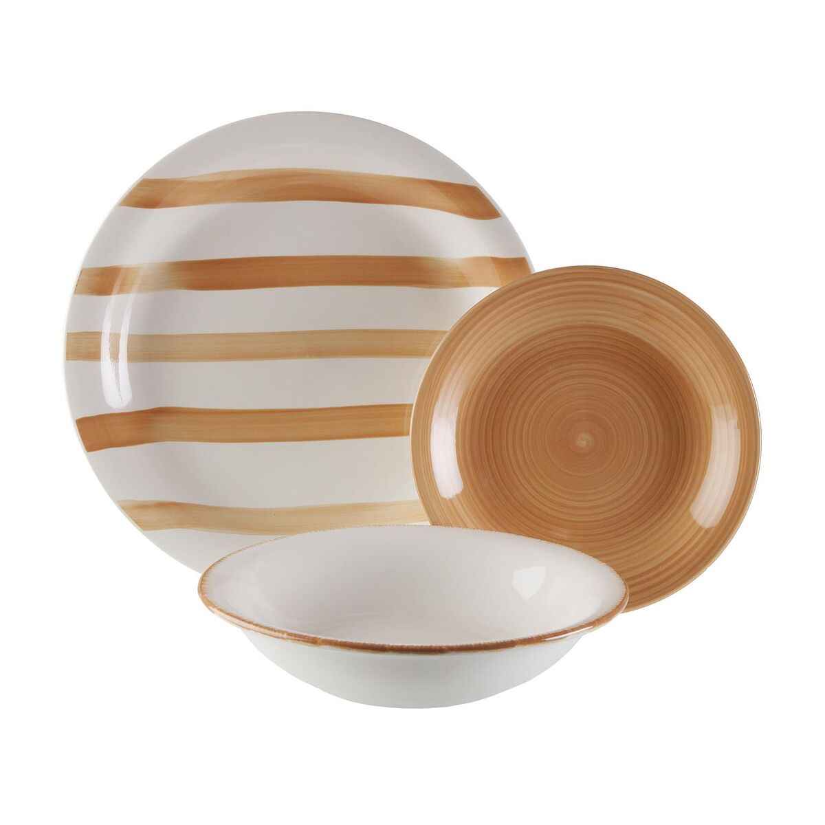 Tableware Versa Ligia 26,5 x 26,5 cm 18 Pieces