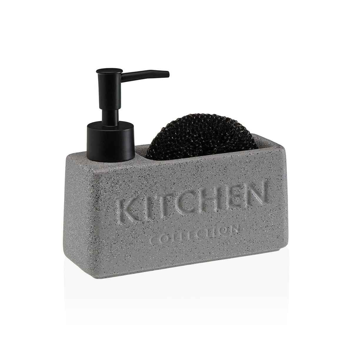 Kitchen Sink Tidy Versa Grey Ceramic Plastic 6 x 8 x 16 cm