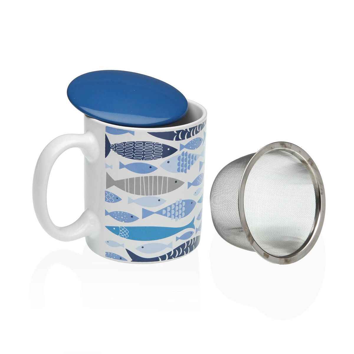 Cup with Tea Filter Versa Aqua 2