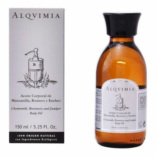 Body Oil Alqvimia Camomille Juniper Rosemary (150 ml)