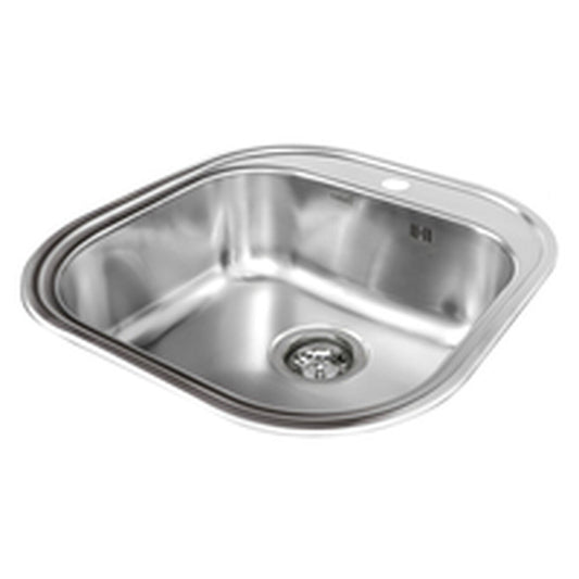 Sink with One Basin Cata CS-1 Silver