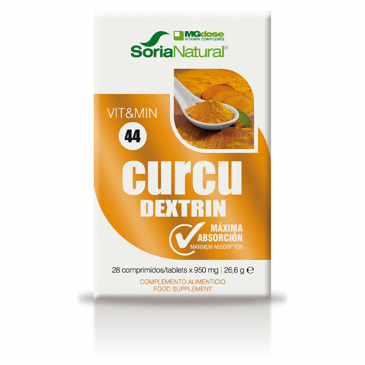 Food Supplement Soria Natural Curcu Dextrin 28 Units Soria Natural