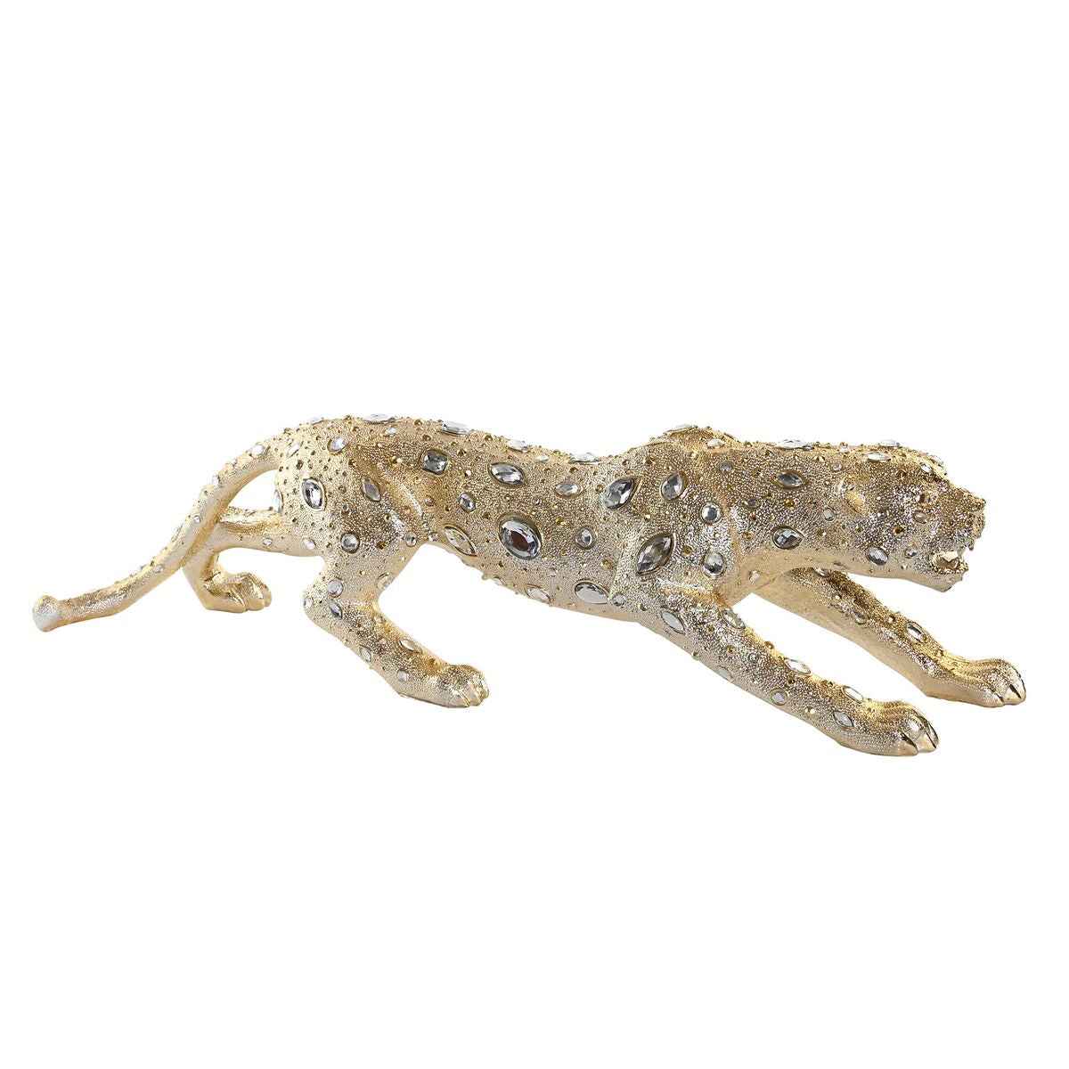 Decorative Figure DKD Home Decor Golden Leopard Colonial 82,5 x 23 x 21 cm