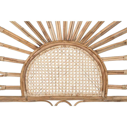 Headboard DKD Home Decor Natural Sunflower 100 x 4 x 90 cm 100 x 4 x 126 cm Bamboo