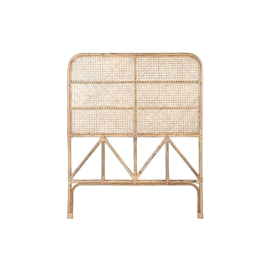 Headboard DKD Home Decor Natural Brown Multicolour Metal Bamboo 30 x 40 cm 100 x 4 x 90 cm 102 x 4 x 127 cm