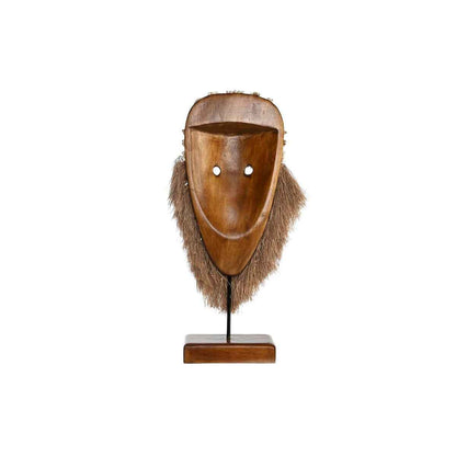 Decorative Figure DKD Home Decor Natural Mask Fibre (30 x 10,5 x 53 cm)