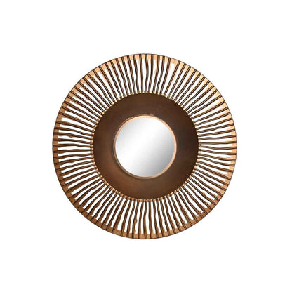 Wall mirror Home ESPRIT Copper 70 x 8,5 x 70 cm