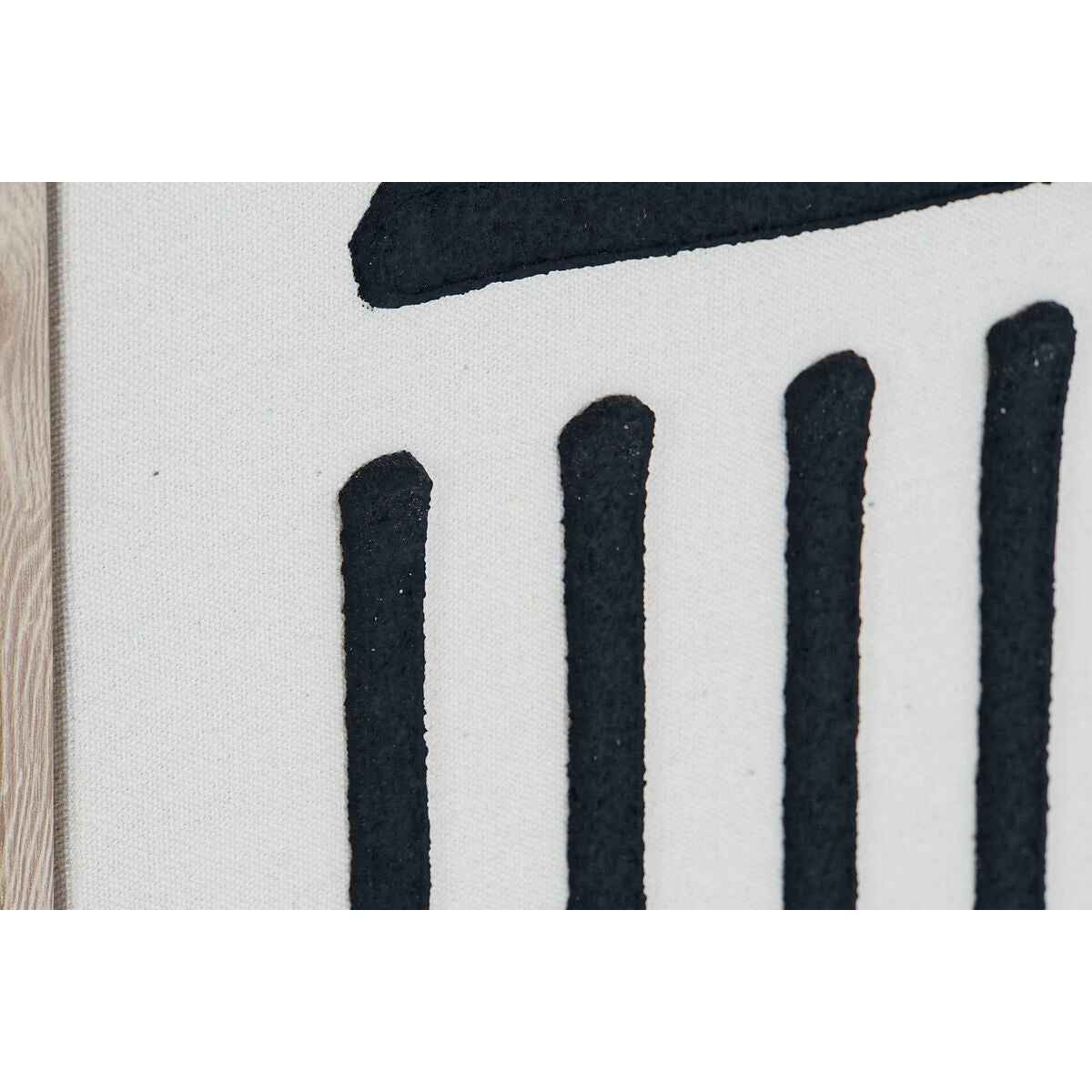 Painting Home ESPRIT White Black Urban 83 x 4,5 x 123 cm (2 Units)