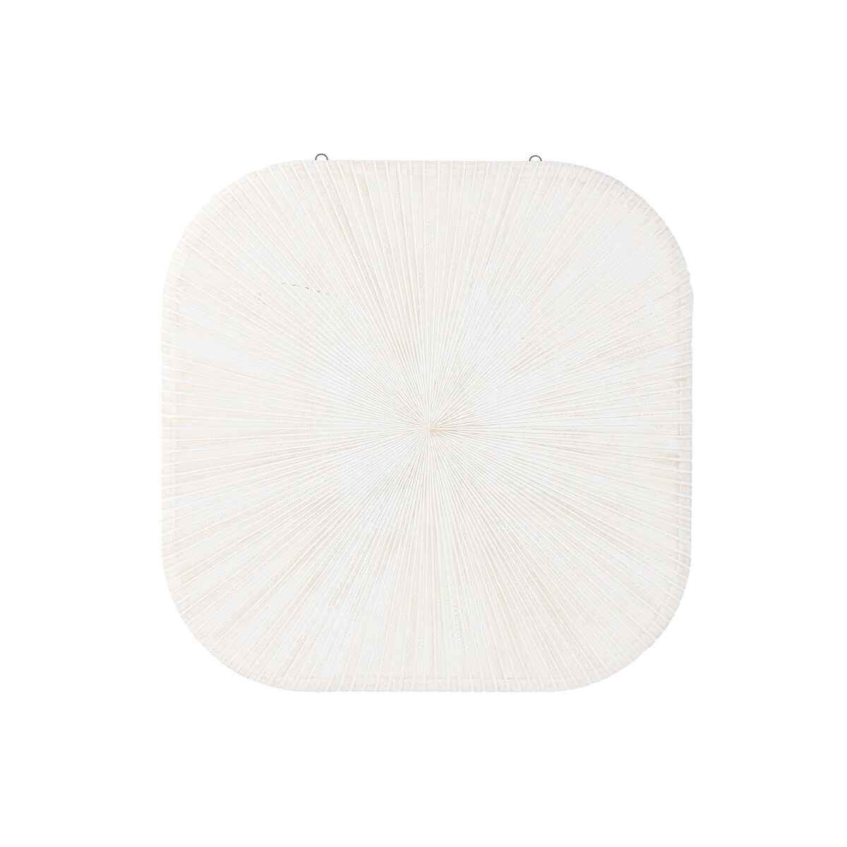 Wall Decoration Home ESPRIT White Modern Aged finish 89 x 3 x 89 cm